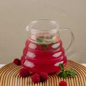 Малиновый чай с мятой и лаймом