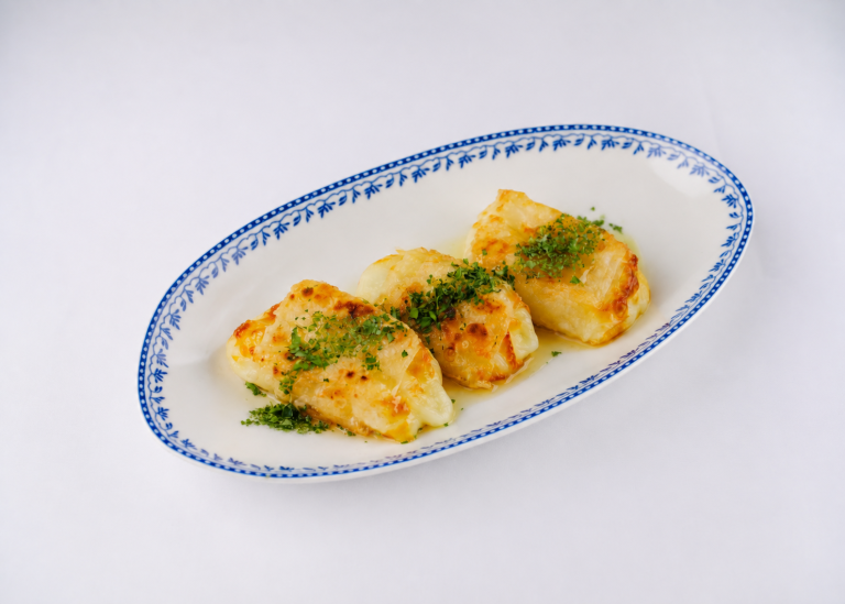 Жареный халуми с трюфельным медом